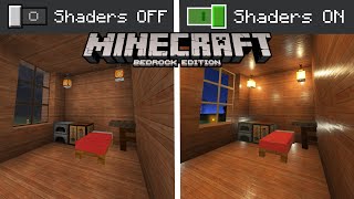 Its Official SHADERS Are Coming To Minecraft Bedrock FULL TUTORIAL HOW TO USE SHADERS RIGHT NOW [upl. by Leelaj821]