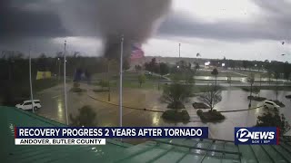 Rebuilding continues 2 years after EF3 tornado hits Andover [upl. by Baten]