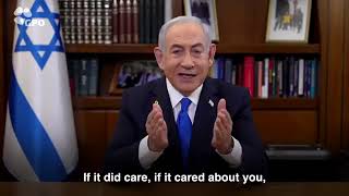 Iran Attacks Israel  quotIran will be free soon Israel stands with youquot PM Netanyahu’s Message [upl. by Ahsemik]