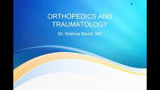 Orthopedics Introduction and terminologies [upl. by Vinaya]