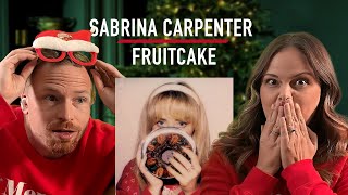 This Christmas album shocked us  Sabrina Carpenter  fruitcake Reaction [upl. by Eppesuig745]