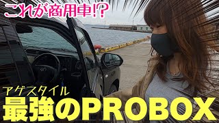 あの商用車がアウトドア最強マシンに！【試乗レビュー】プロボックス アゲスタイル [upl. by Drarig]