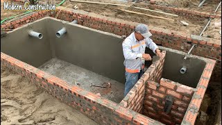 The Most Accurate And Effective Construction Technique For Underground Water Tanks [upl. by Esirtal789]