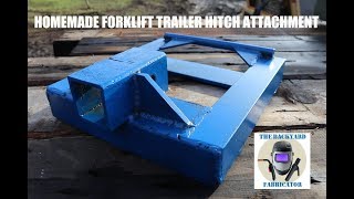 Forklift Trailer Hitch Attachment [upl. by Milla526]