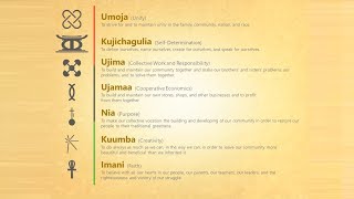 The 7 Principles of Kwanzaa Updated version in description [upl. by Lucais]