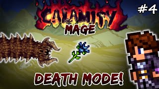 Desert Scourge on DEATH MODE Terraria Calamity Mod Lets Play 4  Magnus  Mage Class Playthrough [upl. by Uel186]