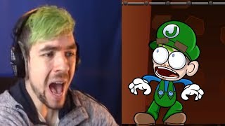 JACKSEPTICEYE  SUPER MARIO MAKER  CARTOON AND REALITY AT ONCE [upl. by Arriet]