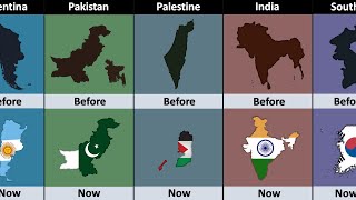 Countries Map Before vs Now [upl. by Mikael]