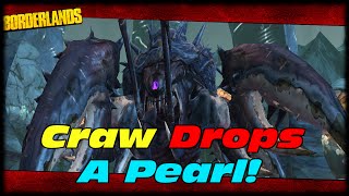 My First Pearl Drops From Crawmerax Ever Live Reaction Borderlands Crawmerax Drops a Pearlescent [upl. by Onid22]