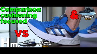 Ep140 adidas Questar 2 M quotIF2235quot vs Ultraboost Light COLDRDY amp Galaxy 6 CUSHIONING FOCUSED [upl. by Enad325]