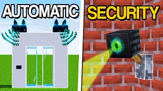 Minecraft 5 Secret Redstone Build Hacks amp Ideas [upl. by Nahseez]