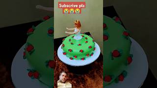 Multi color cake cakedecorating dollcakemaking cakedesign barbiedollcake video [upl. by Draper164]