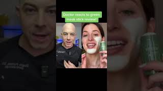 Dermatologist reacts to debunking the green stick dermreacts doctorreacts greenstick fake [upl. by Silvano]