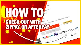 How To Check Out With Zippay or Afterpay By Billionairebeautiescom [upl. by Homere]