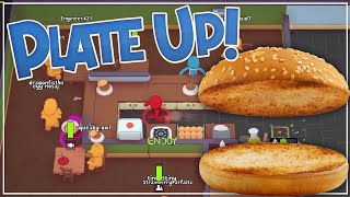 PlateUp  EAT YOUR OWN BUNS 4Player Gameplay [upl. by Anirbas667]