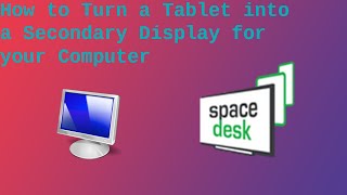 How to Use a Tablet as Secondary Display [upl. by Lohse801]