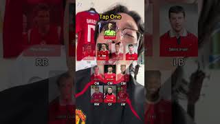 Manchester United Random Best XI mufc manchesterunited manutd manunited soccer football [upl. by Fennie]