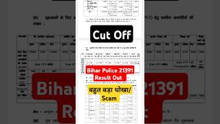 Bihar Police Result  Bihar Police Cut Off 2024  Bihar Police Result Cut Off biharpolice csbc [upl. by Katharina]