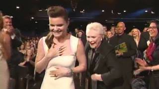 Heather Tom wins 2011 Daytime Emmy Award for Outstanding Supporting Actress [upl. by Garfield]