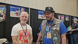 Carlos Alazraqui Chattanooga Comic Con 2024 UNN Interview [upl. by Bohannon729]