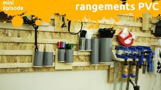 rangement en PVC pour mon french cleat  miniEpisode [upl. by Eelan908]