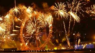 THE MOST OF BEAUTIFUL FIREWORKS EVER IN THE WORLD  LONDON  2014 [upl. by Coltson]