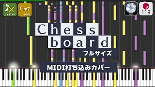 【MIDI】Chessboard（フルサイズ）  Official髭男dism 打ち込んでみた（MIDI打ち込み音源） ― Nコン2023 中学生の部 課題曲 [upl. by Nosyerg]