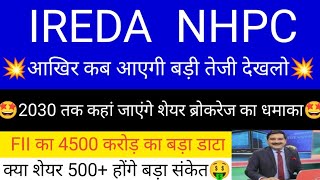 IREDA Share latest news • IREDA Share analysis • NHPC share latest news • NHPC share [upl. by Eixor]