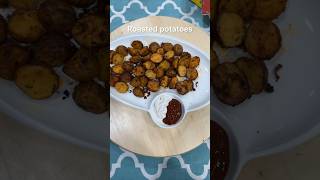 Roasted potatoes at homecooking recipe food [upl. by Eeneg489]