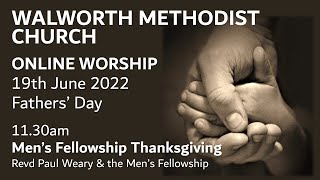 Walworth Methodist Church Fathers day Celebration [upl. by Diena754]