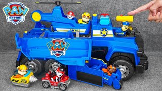 Paw Patrol toys unboxing ASMR  Paw Patrol Police Cruiser  Chase Rubble Marshall [upl. by Eirene]