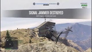 Gta OnlineSignal jammers 2650 [upl. by Hueston459]