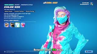 Fortnite Icon Series Chloe Kim Returns [upl. by Siocnarf190]