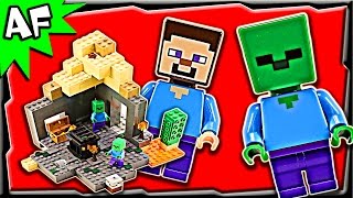 Lego Minecraft DUNGEON 21119 Stop Motion Build Review [upl. by Stephenson750]