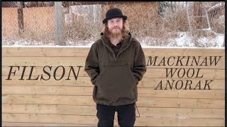 New Filson Mackinaw Wool Anorak Review [upl. by Bethezel]