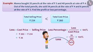 Profit and Loss  Part 23  English  Class 8 [upl. by Pheni233]