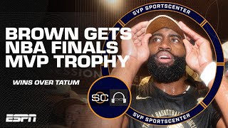 How Jaylen Brown edged out Jayson Tatum to win 2024 NBA Finals MVP 🏆  SC with SVP [upl. by Nolos]