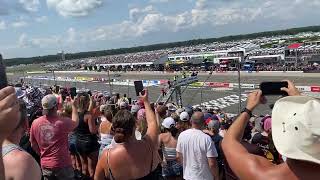 Start of the 2023 HighPointcom 400 at Pocono Raceway [upl. by Sievert]