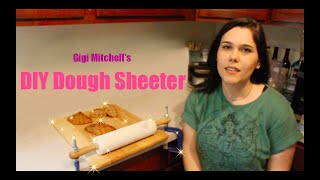 DIY Dough SheeterRoller Anyone Can Build at Home to Laminate Croissants Phyllo Dough Pasta Dough [upl. by Ellga]