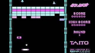 Arkanoid Gameplay MSDOS [upl. by Shanda58]