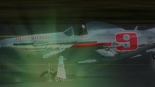 FSX P51 着陸時のポーポイズcrash with porpoise landing [upl. by Baxter155]