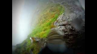 Aonach Eagach ridge Am Bodach descent [upl. by Bridwell]