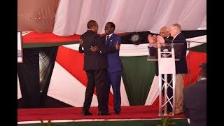 Uhuru Kenyatta to Raila Odinga quotBro forgive mequot [upl. by Robbert]