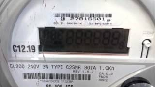 How to read a Net Meter [upl. by Lrem]