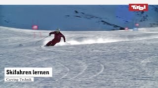 Skifahren lernen Carving Technik leicht gemacht  Skikurs ⛷ [upl. by Anahahs]