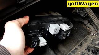 VW Golf 5 relay 460 replacement [upl. by Inoj875]