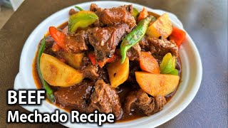 Classic BEEF MECHADO RECIPE  Napakadali at Napakasarap na Mechadong Baka [upl. by Eintruoc]