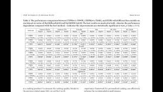 Interpretable Triplet Importance for Personalized Ranking  ArXiv240719469 [upl. by Ennaeirrac]