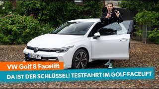 VW Golf 8 Facelift 2024 Testfahrt und InfotainmentCheck  Mit Peter R Fischer  mobilede [upl. by Anikram536]