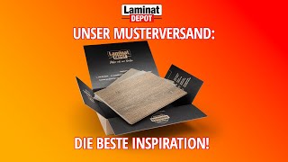 Kostenloser Musterversand Hol dir Inspiration für Laminat Vinyl amp Parkett [upl. by Carmelle]